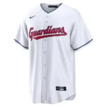 Steven Kwan 38 Cleveland Guardians Home Men Jersey - White