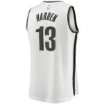 James Harden Brooklyn Nets Fanatics Fast Break Replica Jersey White - Association Edition