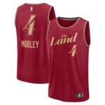 Evan Mobley Cleveland Cavaliers Fanatics Fast Break Jersey - Wine - City Edition