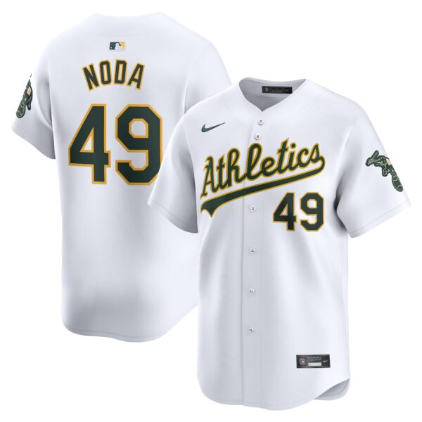 Ryan Noda Oakland Athletics  Home Limited Player Jersey - White