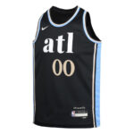 Atlanta Hawks 2023/24 City Edition Swingman Custom YOUTH Jersey - Black