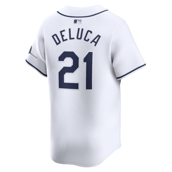 Jonny DeLuca Tampa Bay Rays  Home Limited Player Jersey - White