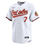 Jackson Holliday Baltimore Orioles  Home Limited Player Jersey - White