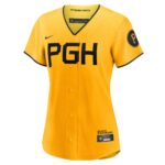 Pittsburgh Pirates  Women's City Connect Replica Jersey - Gold