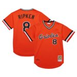 Cal Ripken Jr. Baltimore Orioles Mitchell & Ness 2001 Cooperstown Collection Authentic Throwback Jersey - Orange