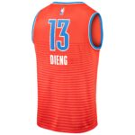 Ousmane Dieng Oklahoma City Thunder Fanatics Fast Break Replica Player Jersey - Statement Edition - Orange