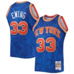 Patrick Ewing New York Knicks Mitchell & Ness Hardwood Classics 1991/92 Lunar New Year Swingman Jersey - Blue