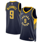 T.J. McConnell 9 Indiana Pacers Unisex Swingman Jersey - Icon Edition - Navy