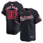 Washington Nationals   Alternate Limited Custom Jerseyu00c2u00a0u00e2u20acu201c Navy