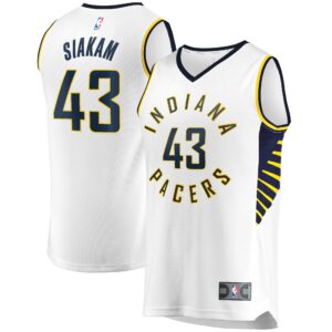 Pascal Siakam Indiana Pacers Fanatics Youth Fast Break Player Jersey - Association Edition - White