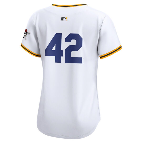 Pittsburgh Pirates 2024 Jackie Robinson Day Home Limited Women Jersey - White