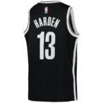 James Harden Brooklyn Nets  Youth 2021/22 Diamond Swingman Jersey - Icon Edition - Black