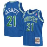 Kevin Garnett Minnesota Timberwolves Mitchell & Ness Youth 1995-96 Hardwood Classics Swingman Jersey - Blue