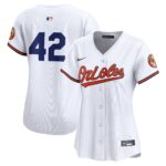 Baltimore Orioles  Women's 2024 Jackie Robinson Day Home Limited Jerseyu00c2u00a0u00e2u20acu201c White