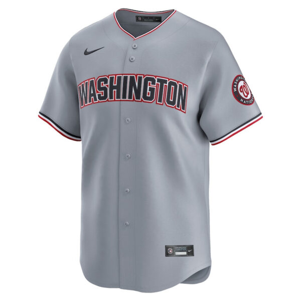 Washington Nationals Road Limited Men Jersey - Gray