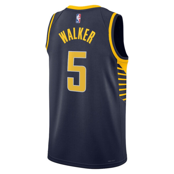 Jarace Walker 5 Indiana Pacers Unisex Swingman Jersey - Icon Edition - Navy
