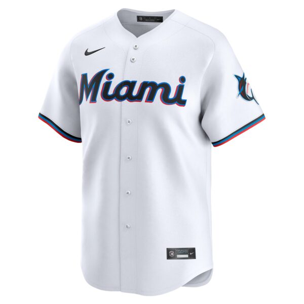 Miami Marlins  Home Limited Jersey - White