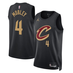 Evan Mobley 4 Cleveland Cavaliers Unisex Swingman Jersey - Statement Edition - Black