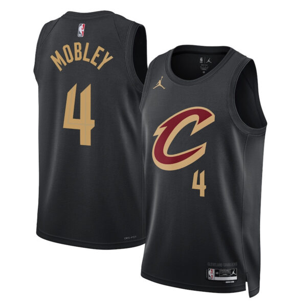 Evan Mobley 4 Cleveland Cavaliers Unisex Swingman Jersey - Statement Edition - Black