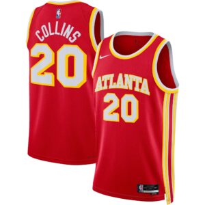John Collins Atlanta Hawks  Unisex Swingman Jersey - Icon Edition - Red