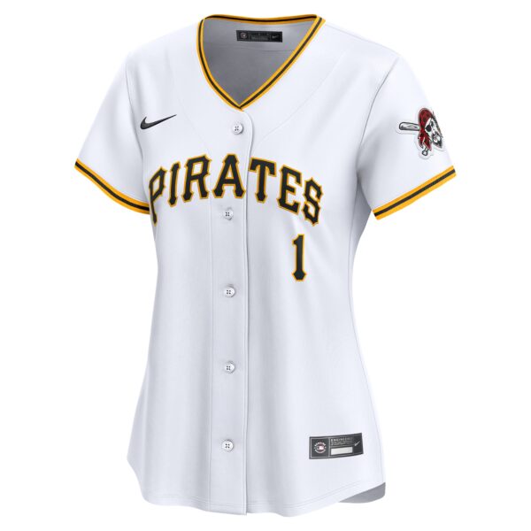Pittsburgh Pirates  Women's #1 Mom Home Limited Jersey - White