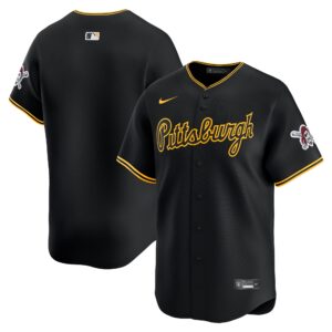 Pittsburgh Pirates   Alternate Limited Jerseyu00c2u00a0u00e2u20acu201c Black