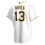 Ke'Bryan Hayes 13 Pittsburgh Pirates Home Men Jersey - White