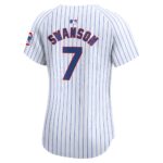 Dansby Swanson Chicago Cubs  Women's Home Limited Player Jersey - White