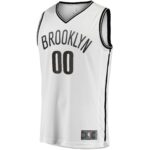 Brooklyn Nets Fanatics Youth Fast Break Replica Custom Jersey - Association Edition - White