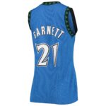 Kevin Garnett Minnesota Timberwolves Mitchell & Ness Women's  Hardwood Classics Swingman Jersey - Blue