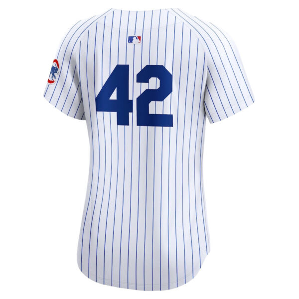Chicago Cubs 2024 Jackie Robinson Day Home Limited Women Jersey - White
