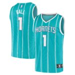 LaMelo Ball Charlotte Hornets Fanatics Fast Break Replica Jersey - Icon Edition - Teal