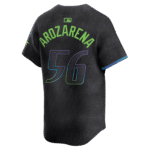 Randy Arozarena 56 Tampa Bay Rays 2024 City Connect Limited Men Jersey - Charcoal