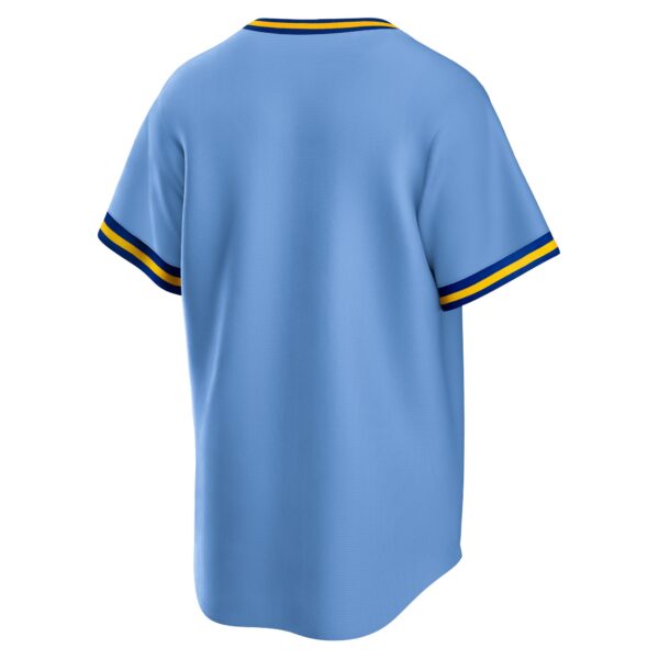 Milwaukee Brewers  Road Cooperstown Collection Team Jersey - Powder Blue