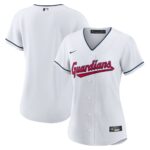Cleveland Guardians  Women's Home Blank Replica Jersey- White