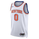 Donte DiVincenzo 0 New York Knicks Unisex Swingman Jersey - Association Edition - White