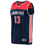 Jordan Poole Washington Wizards Fanatics Youth Fast Break Player Jersey - Statement Edition - Navy