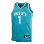 LaMelo Ball 1 Charlotte Hornets 2023/24 City Edition Swingman YOUTH Jersey - Teal