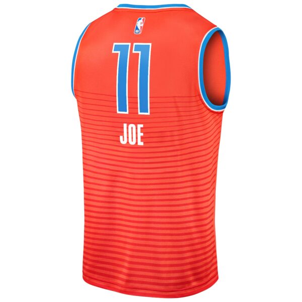 Isaiah Joe Oklahoma City Thunder Fanatics Fast Break Replica Player Jersey - Statement Edition - Orange