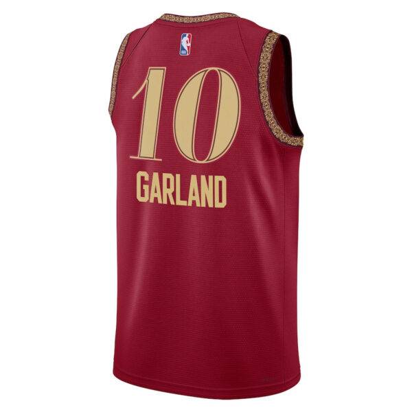 Darius Garland 10 Cleveland Cavaliers 2023/24 City Edition Swingman Jersey - Wine