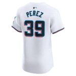 Eury Perez Miami Marlins  Home Elite Player Jersey - White