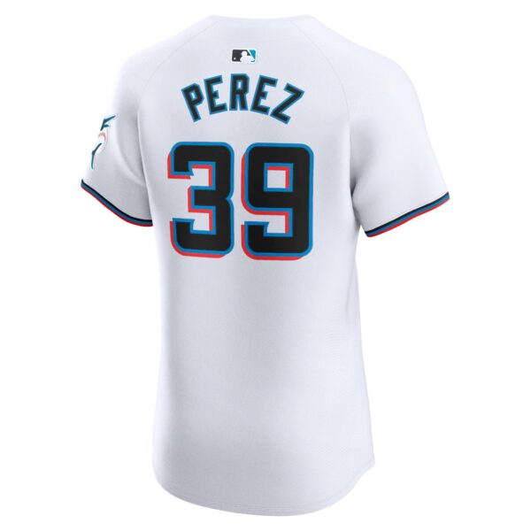 Eury Perez Miami Marlins  Home Elite Player Jersey - White