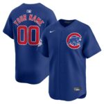 Chicago Cubs   Alternate Limited Custom Jerseyu00c2u00a0u00e2u20acu201c Royal
