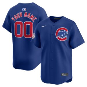 Chicago Cubs   Alternate Limited Custom Jerseyu00c2u00a0u00e2u20acu201c Royal