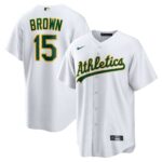 Seth Brown Oakland Athletics  Home Replica Jersey - White