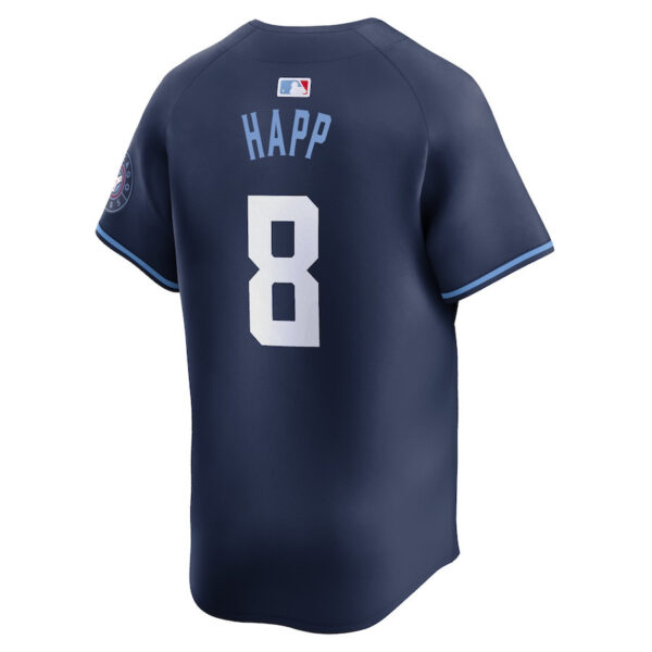 Ian Happ 8 Chicago Cubs City Connect Limited Men Jersey - Navy