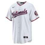 Washington Nationals  Home Blank Replica Jersey - White