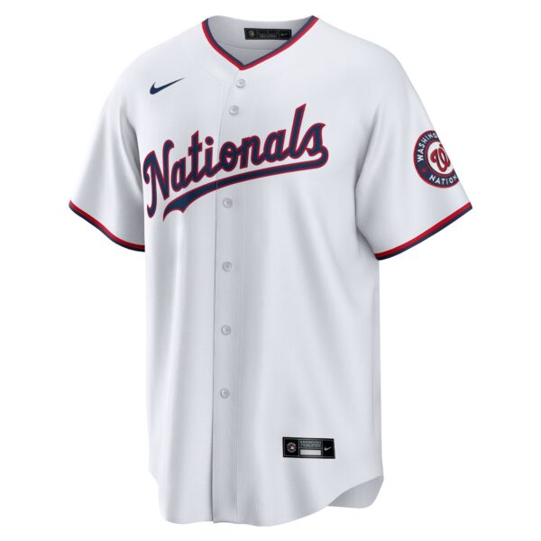 Washington Nationals  Home Blank Replica Jersey - White
