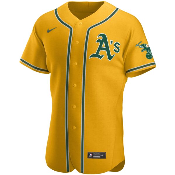 Oakland Athletics  Authentic Official Team Jersey - Gold