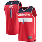 Johnny Davis Washington Wizards Fanatics Youth Fast Break Replica Jersey - Icon Edition - Red